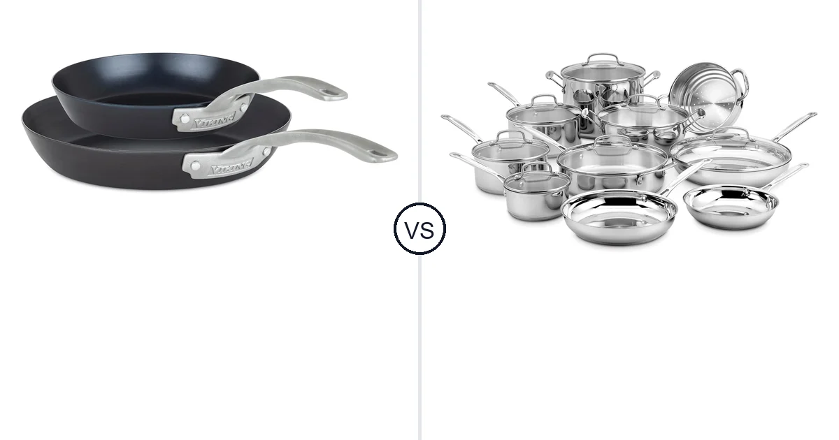 Viking Blue Carbon Steel vs Cuisinart 17 Piece: Dishwasher Comparison