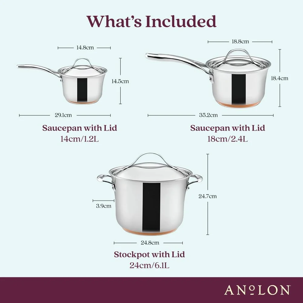 Anolon Cookware Set (10 Piece)