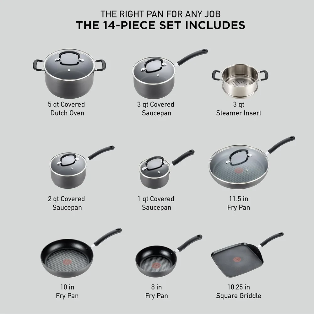 T-Fal 14-Piece