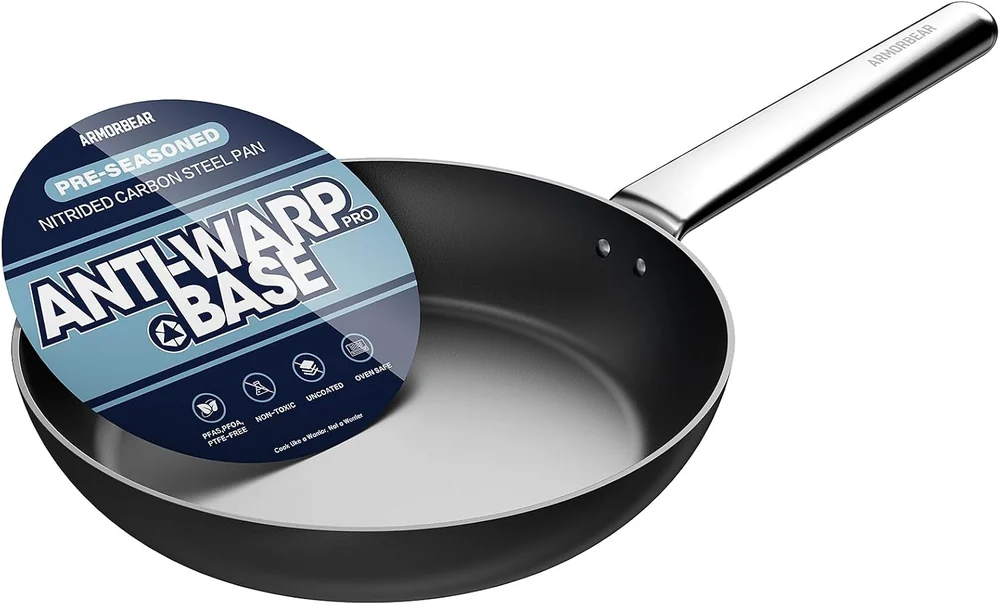 stackbear Carbon Steel Frying Pan Set 8