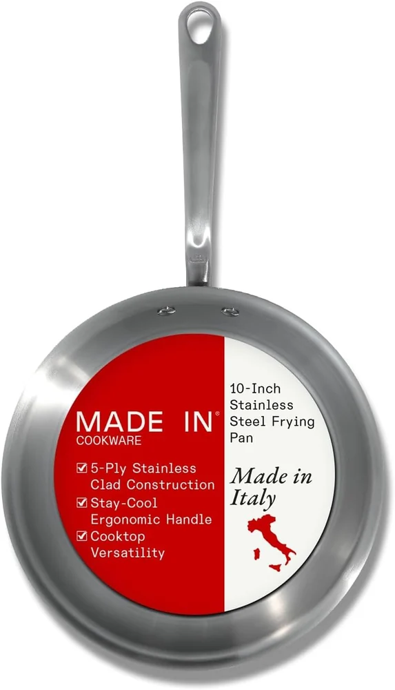 All-Clad D3® Stainless Steel 10 inch Frying