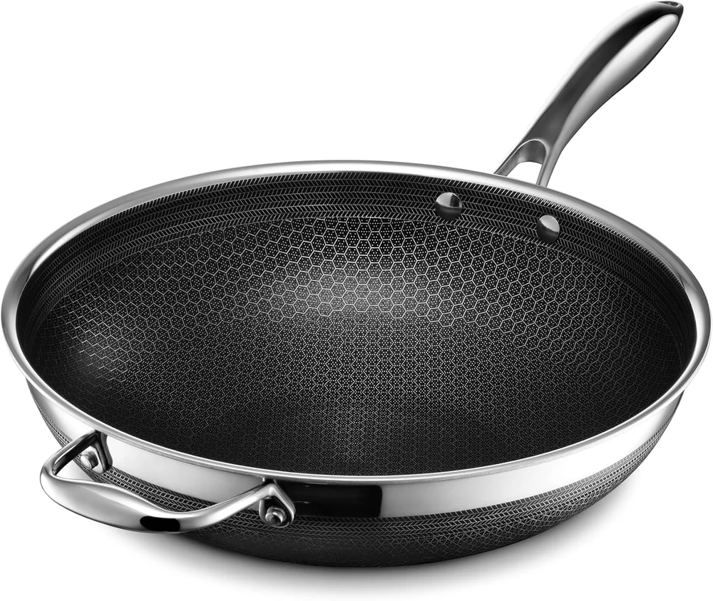 HexClad 12 Inch Hybrid Nonstick Frying Pan