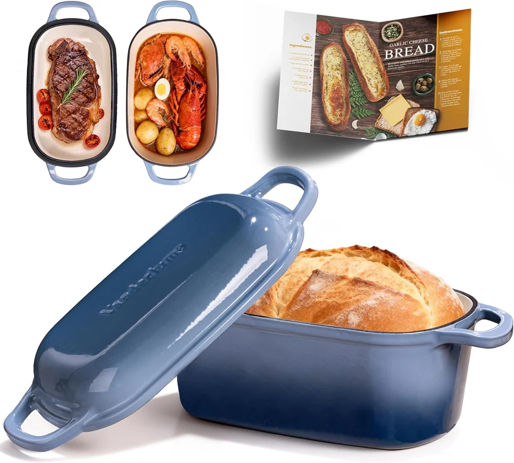 MAGNAWARE Cast Aluminum Oval Dutch Oven