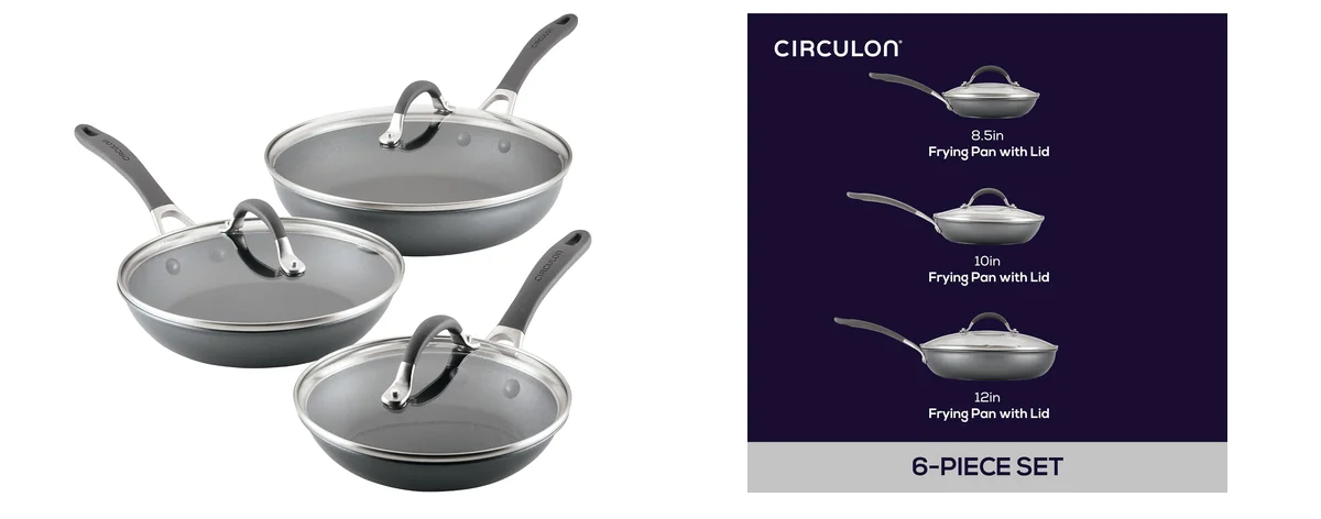 Circulon A1 Series Nonstick Induction Frying Pan images