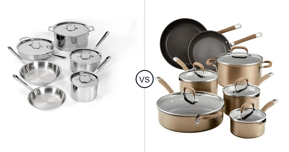 All-Clad 10 Piece Set vs Circulon 12-Piece: Best Oven Cookware for You