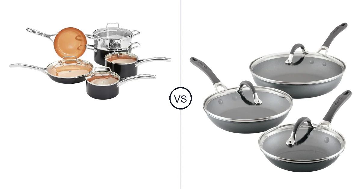 Amazon Basics 10-Piece vs Circulon A1 Series Nonstick: Oven Cookware