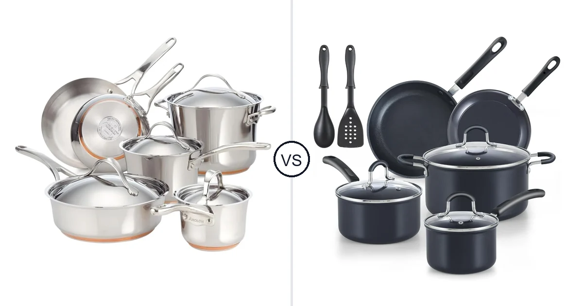 Anolon Cookware Set (10 Piece) vs Cook N Home 10-Piece: Dishwasher