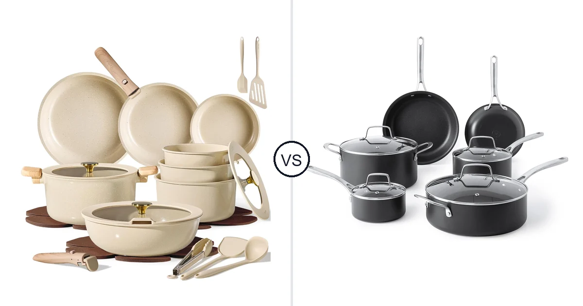 CAROTE 25pcs vs Martha Stewart 10-Piece: What Matters Most