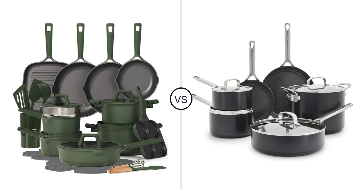 CAROTE 31 Piece vs GreenPan 10-Piece: Oven Comparison