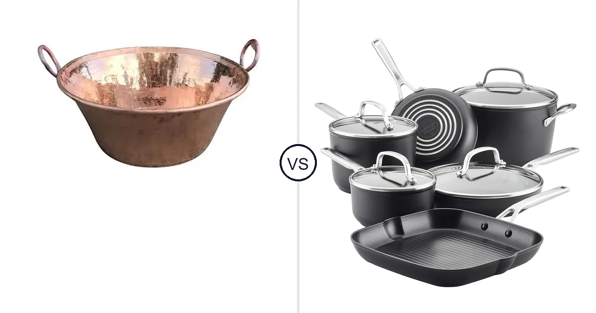 CELLY PARTY 18 Cazo De vs KitchenAid Hard-Anodized: Key Differences