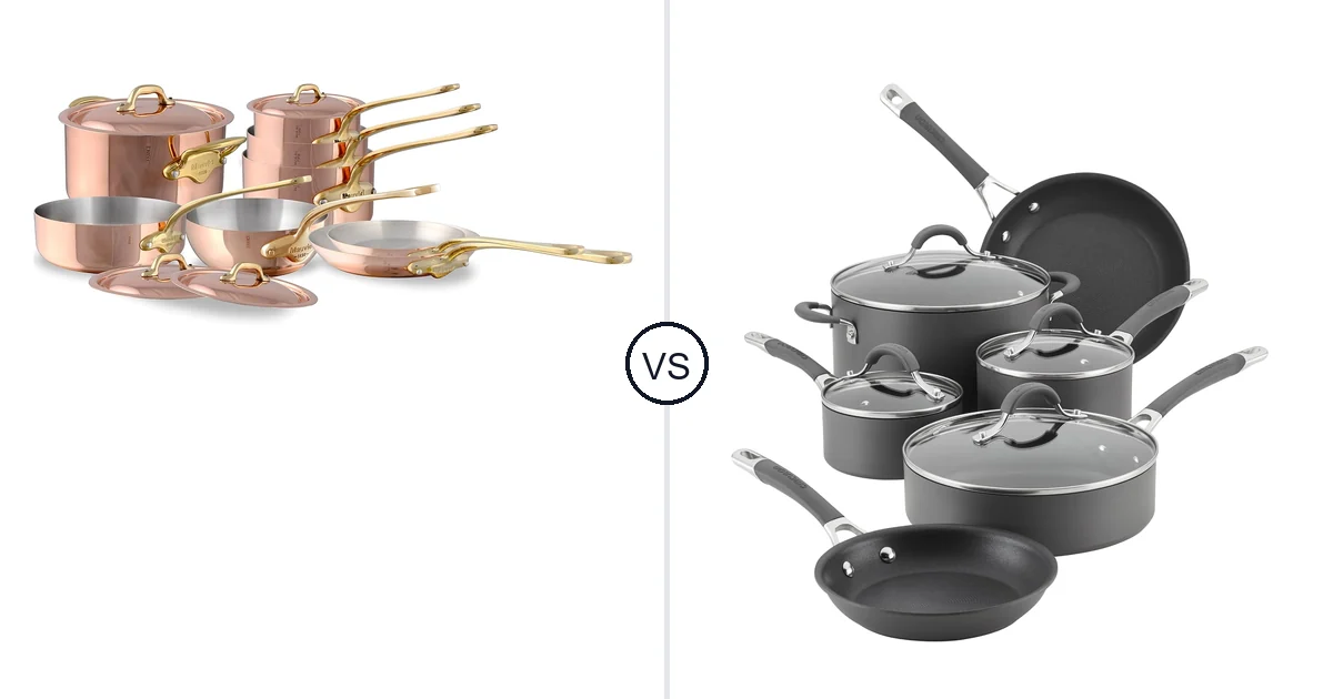 Mauviel 12 Piece vs Circulon Radiance Nonstick: Key Differences