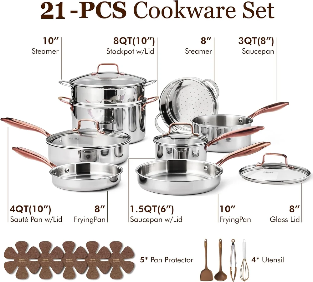CAROTE 21 PCS