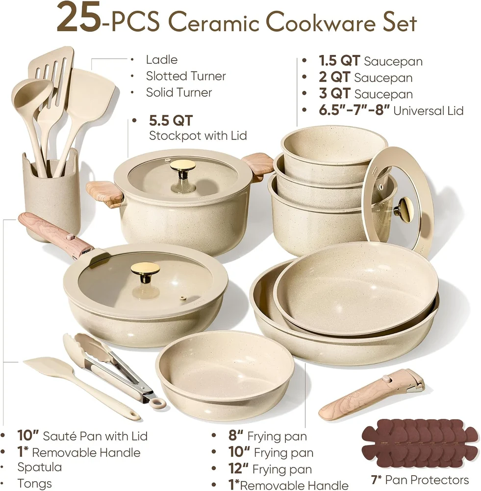 CAROTE 25pcs