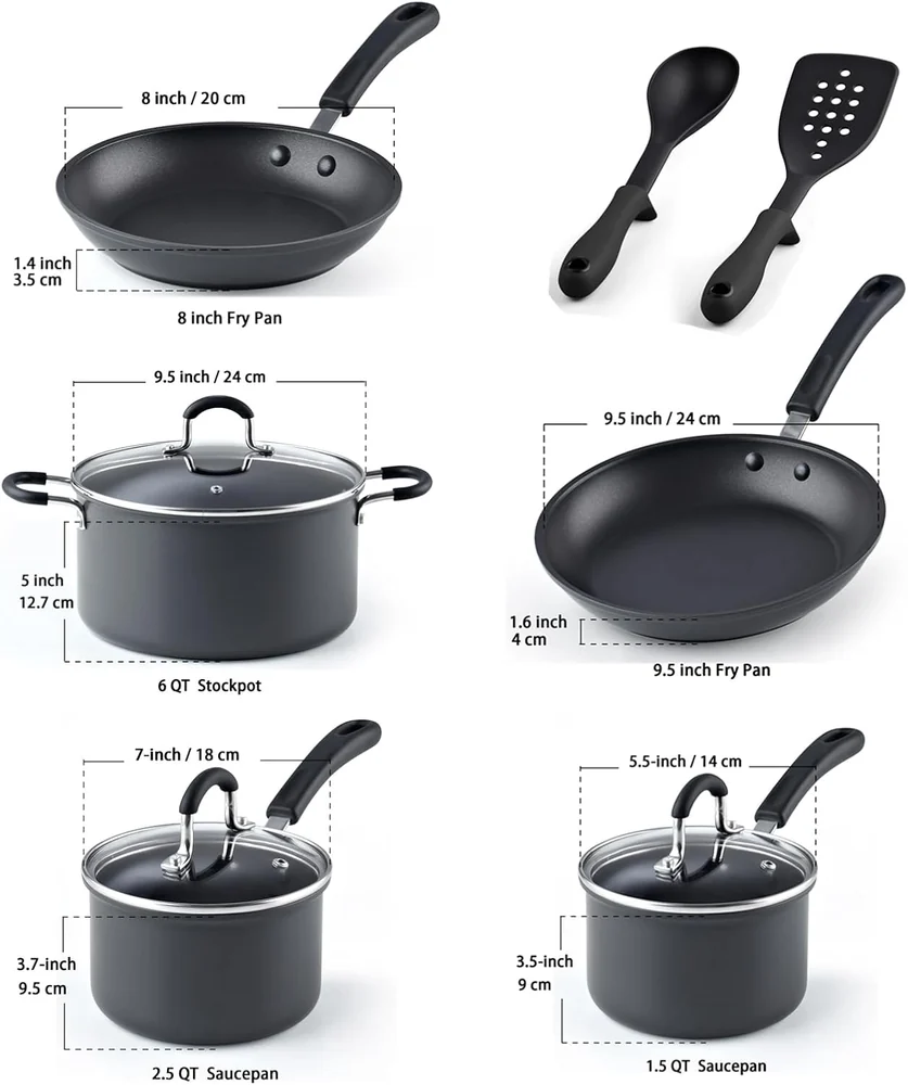 Cook N Home 10-Piece