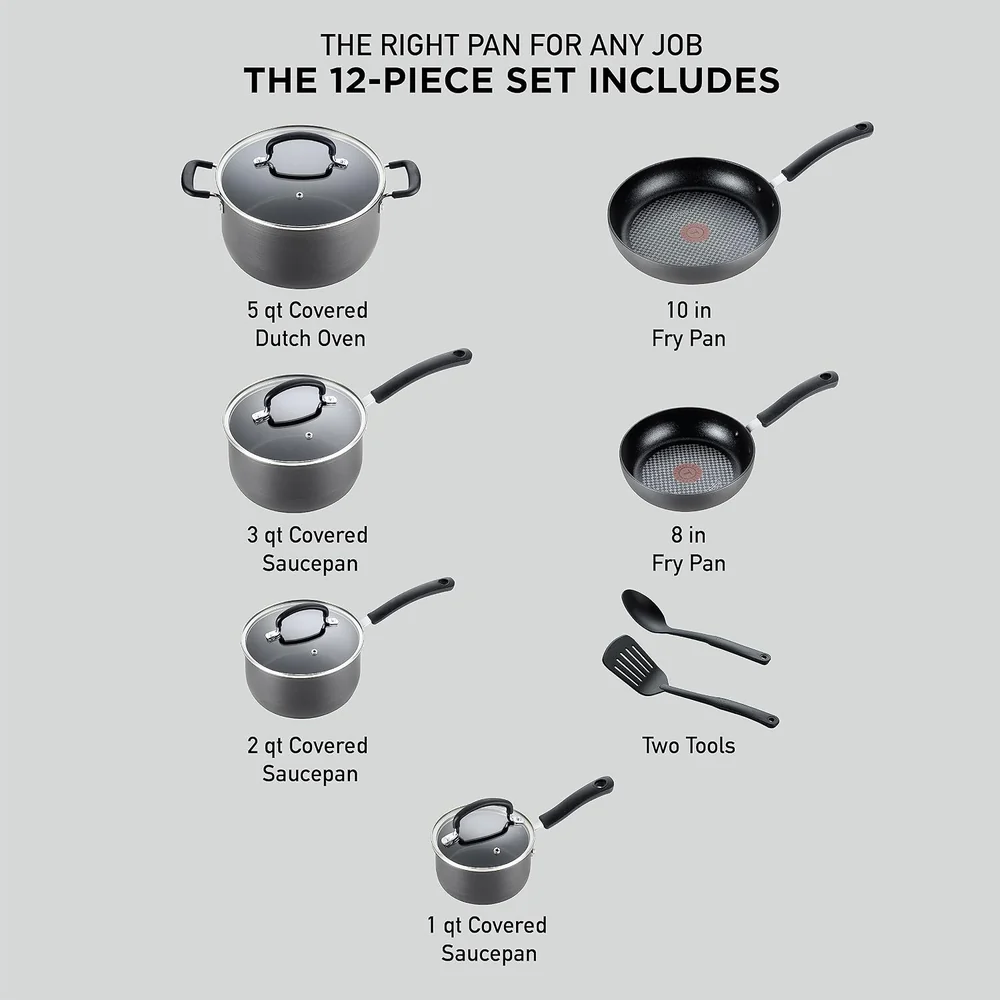 T-Fal 12 Piece