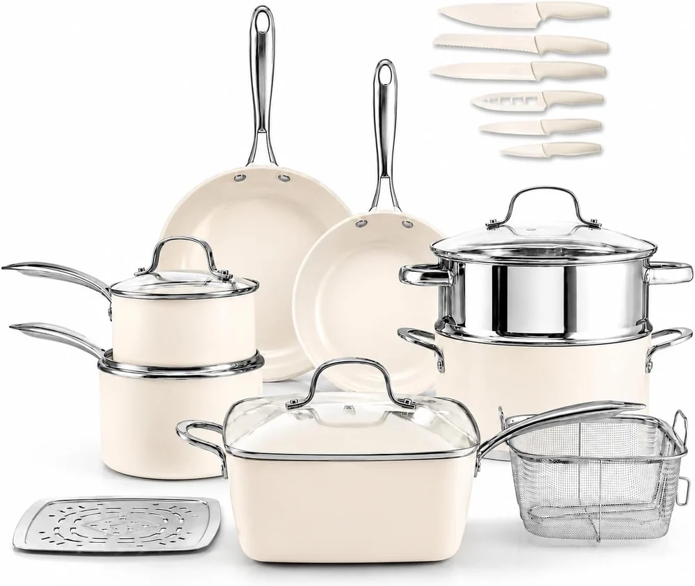 GOTHAM STEEL 20 Piece Set